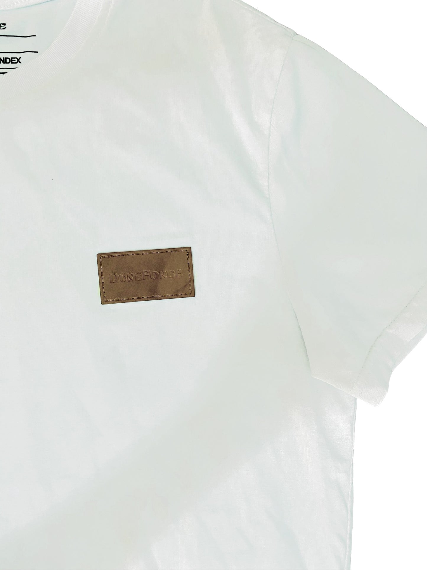 Cotton/Spandex T-Shirt (Black-White)